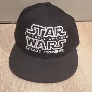 2015 Star Wars The Force Awakens Galaxy Premiere Snap-Back Limited Edition Hat
